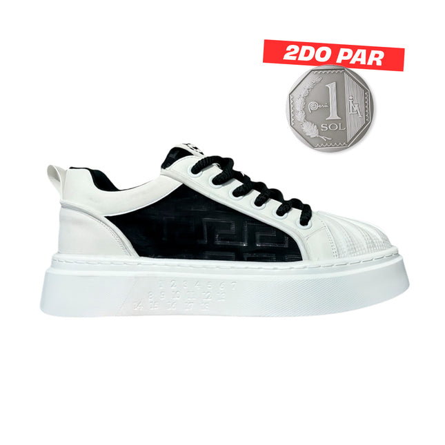 Zapatillas Hombre Doha Negro Moqenko