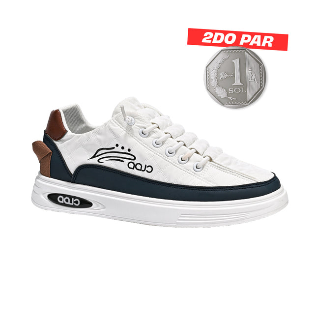 Zapatillas Hombre Gales Blanco Moqenko
