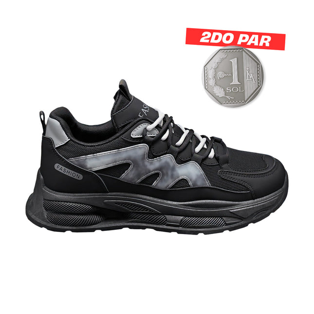 Zapatillas Hombre Dabi Negro Moqenko