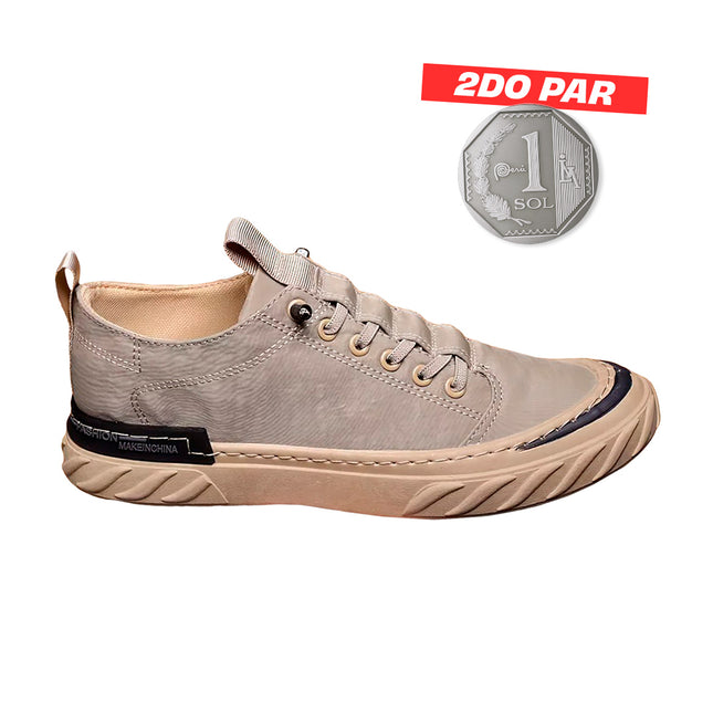 Zapatillas Hombre Urban 2.0 Beige Moqenko
