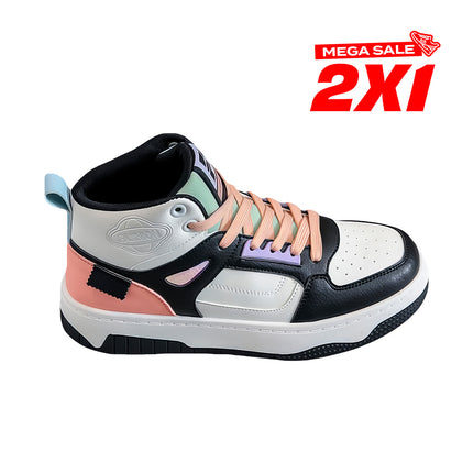 Zapatillas Mujer Atenas Rosado Moqenko