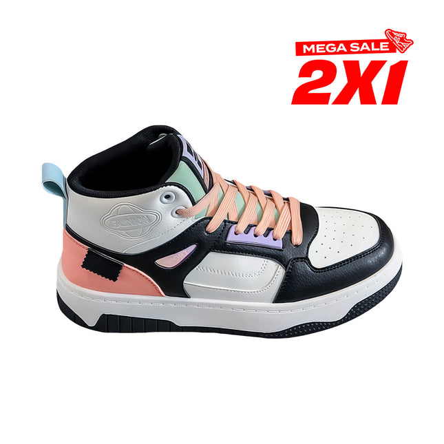 Zapatillas Mujer Atenas Rosado Moqenko