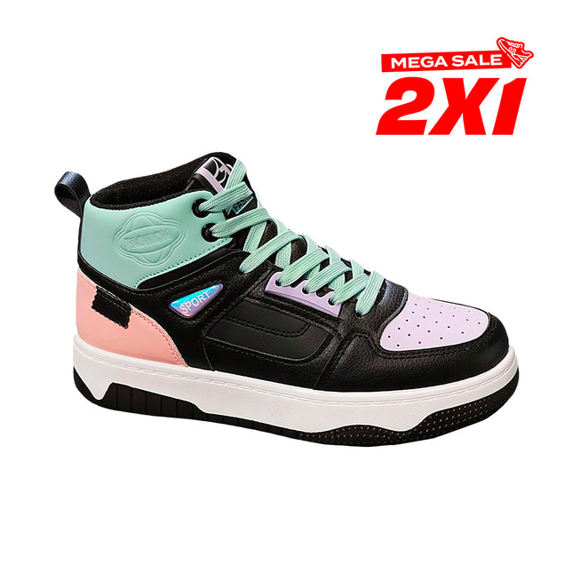 Zapatillas Mujer Atenas Verde Moqenko