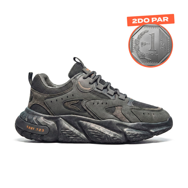 Zapatillas Hombre Austin Gris Moqenko