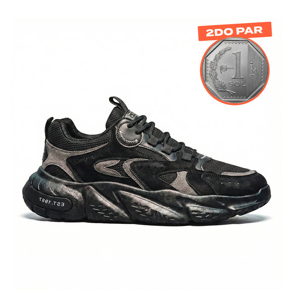 Zapatillas Hombre Austin Negro Moqenko