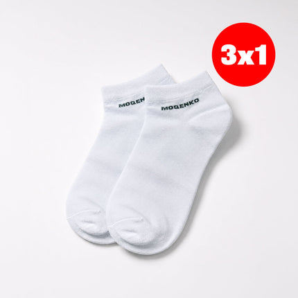 🎁 Medias Moqenko Blanco (100% off)
