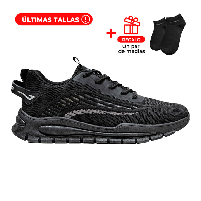 Zapatillas Hombre Brigo Negro Moqenko - Últimos pares