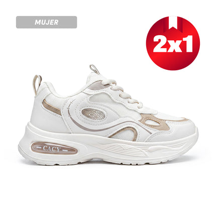 Zapatillas Mujer B6-748 kakhi Moqenko