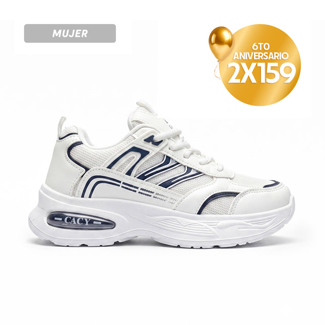 Zapatillas Mujer B6 - 702 B-Azul