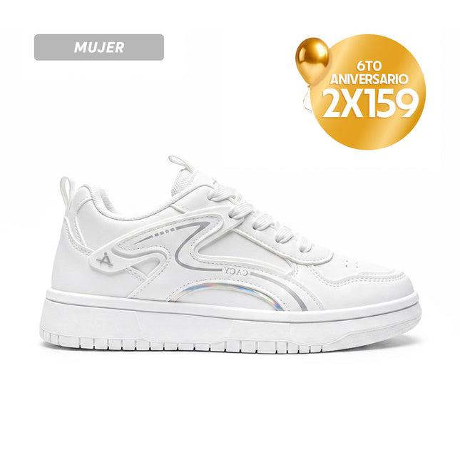 Zapatillas Mujer C10 - 936 Blanco