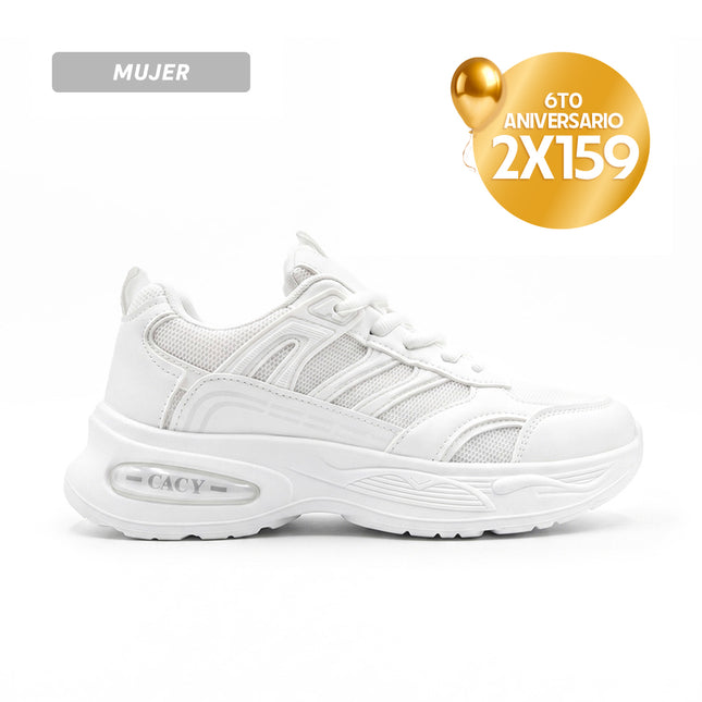Zapatillas Mujer B6 - 702 Blanco