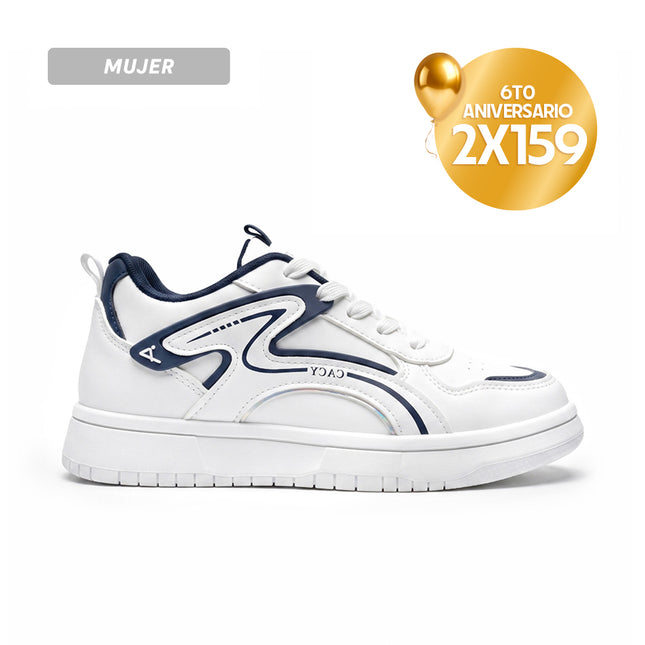 Zapatillas Mujer C10 - 936 Azul B-Azul