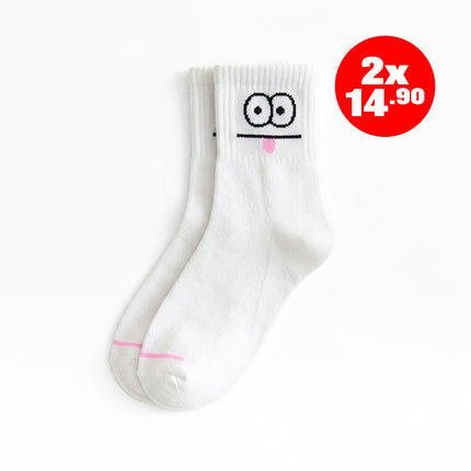 Medias Caritas Blanco
