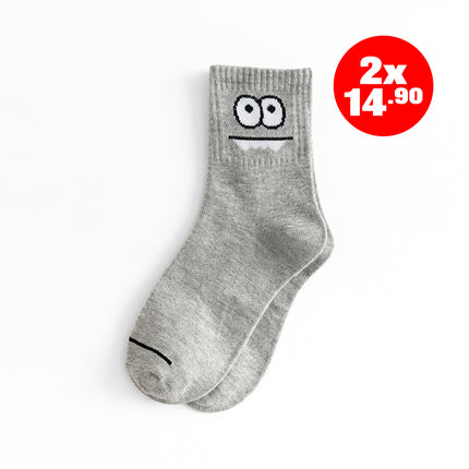 Medias Caritas Gris