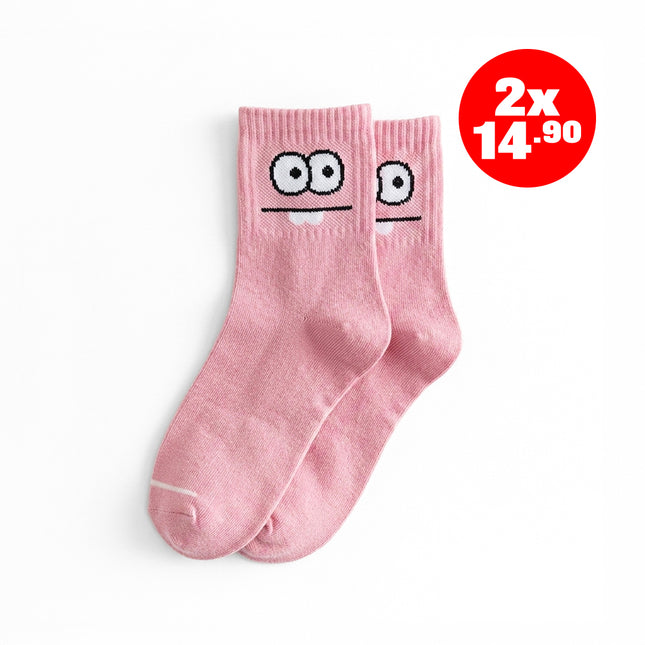 Medias Caritas Rosado