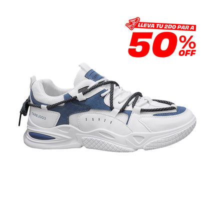 Zapatillas Hombre Coolbrat Blanco Moqenko