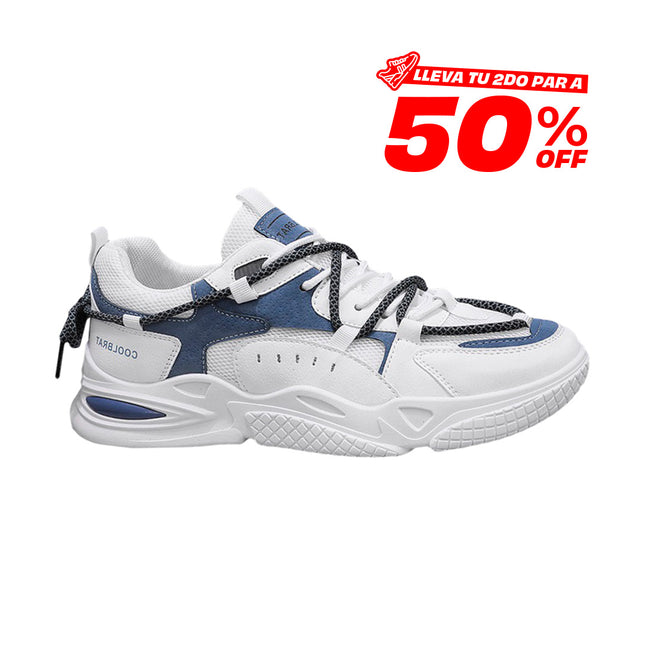 Zapatillas Hombre Coolbrat Blanco Moqenko