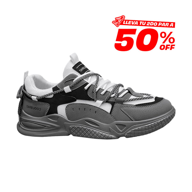 Zapatillas Hombre Coolbrat Gris Moqenko