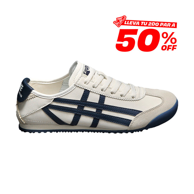 Zapatillas Hombre Fashion Trend Azul Moqenko