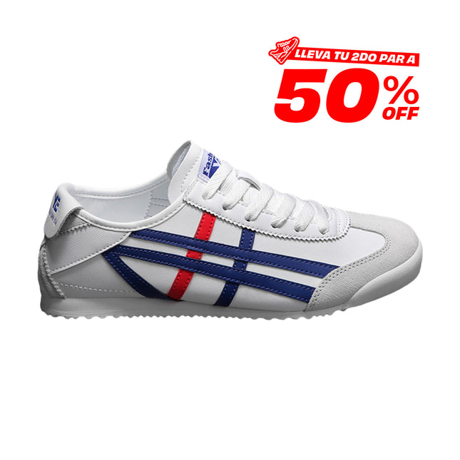 Zapatillas Hombre Fashion Trend Blanco Moqenko