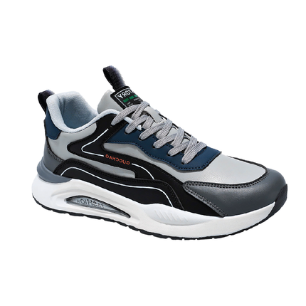 Zapatillas Hombre Kronix Gris Moqenko PV