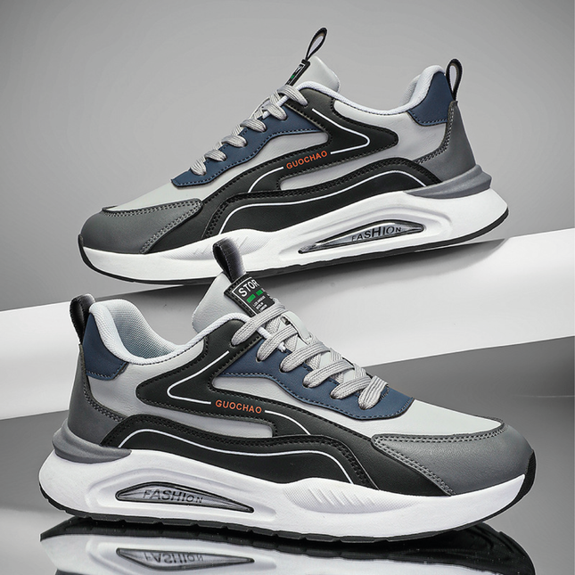 Zapatillas Hombre Kronix Gris Moqenko