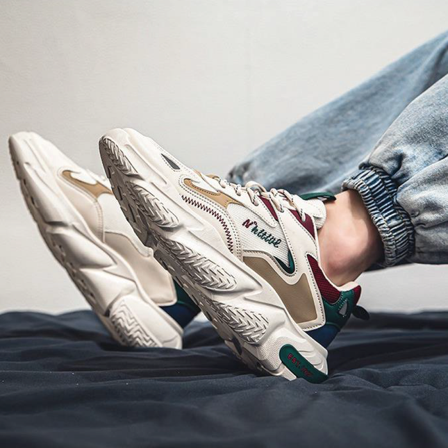 Zapatillas Hombre Multix Beige Moqenko