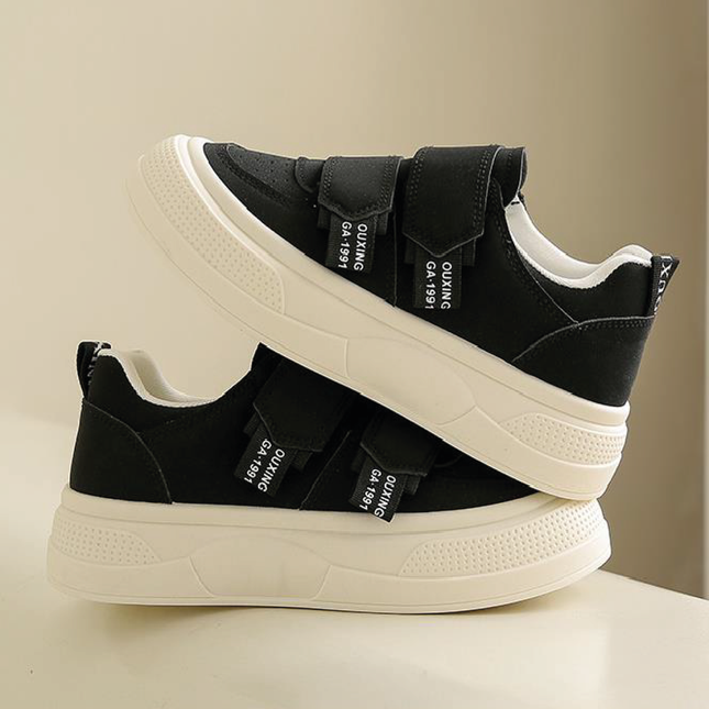 Zapatillas Mujer Nuba Negro Moqenko