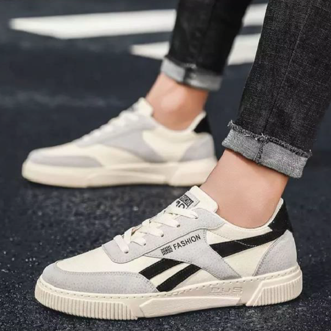 Zapatillas Hombre Flint Negro Moqenko