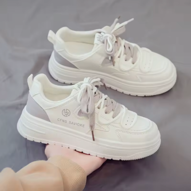 Zapatillas Mujer Luna Gris Moqenko PV