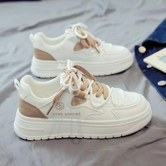 Zapatillas Mujer Luna Marron Moqenko PV