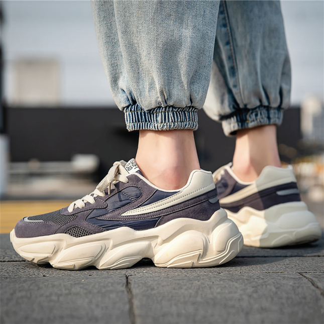 Zapatillas Hombre Vorax Gris Moqenko