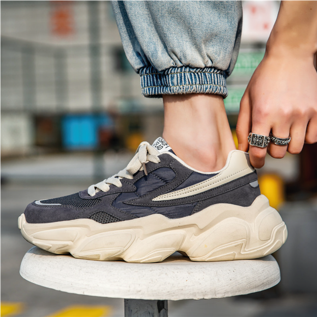 Zapatillas Hombre Vorax Gris Moqenko