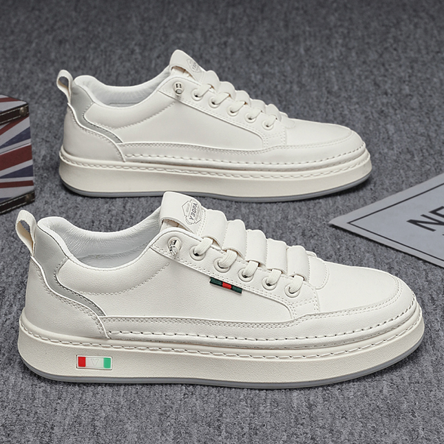 Zapatillas Hombre Vektor Beige Moqenko PV