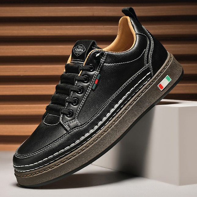 Zapatillas Hombre Vektor Negro Moqenko PV