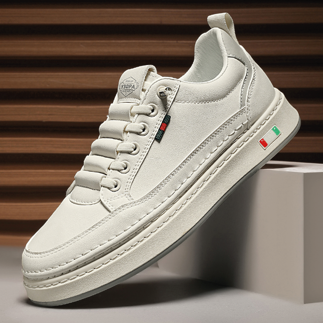 Zapatillas Hombre Vektor Beige Moqenko PV