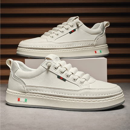 Zapatillas Hombre Vektor Beige Moqenko PV