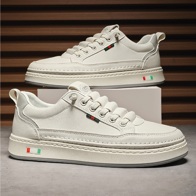 Zapatillas Hombre Vektor Beige Moqenko PV