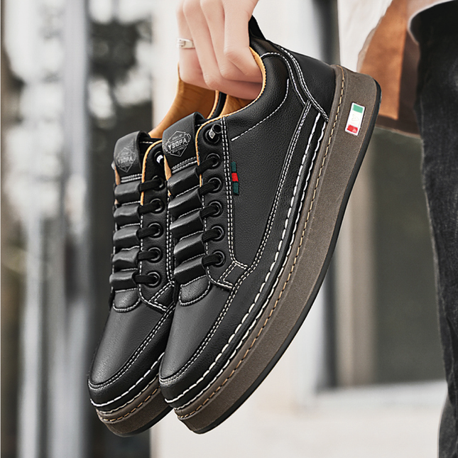 Zapatillas Hombre Vektor Negro Moqenko PV