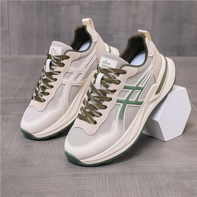 Zapatillas Hombre Nitro Verde Moqenko