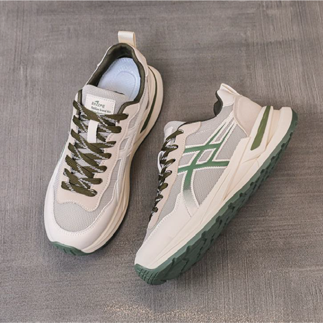 Zapatillas Hombre Nitro Verde Moqenko