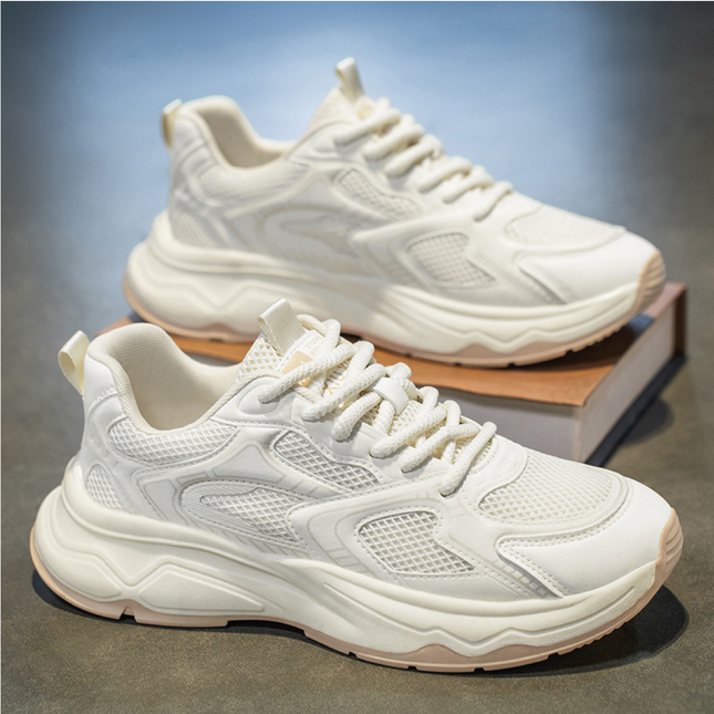 Zapatillas Hombre Halo Beige Moqenko