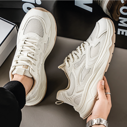 Zapatillas Hombre Halo Beige Moqenko PV
