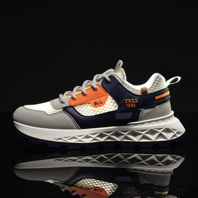 Zapatillas Hombre Zeron Naranja Moqenko