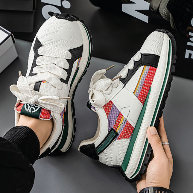 Zapatillas Hombre Prisma Rojo Moqenko