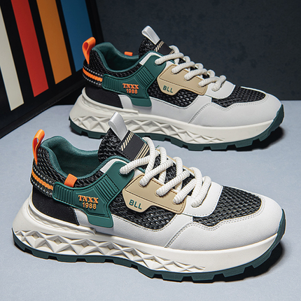 Zapatillas Hombre Zeron Verde Moqenko PV