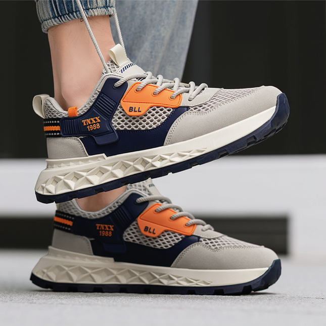 Zapatillas Hombre Zeron Naranja Moqenko