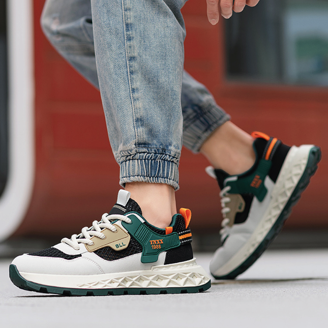 Zapatillas Hombre Zeron Verde Moqenko