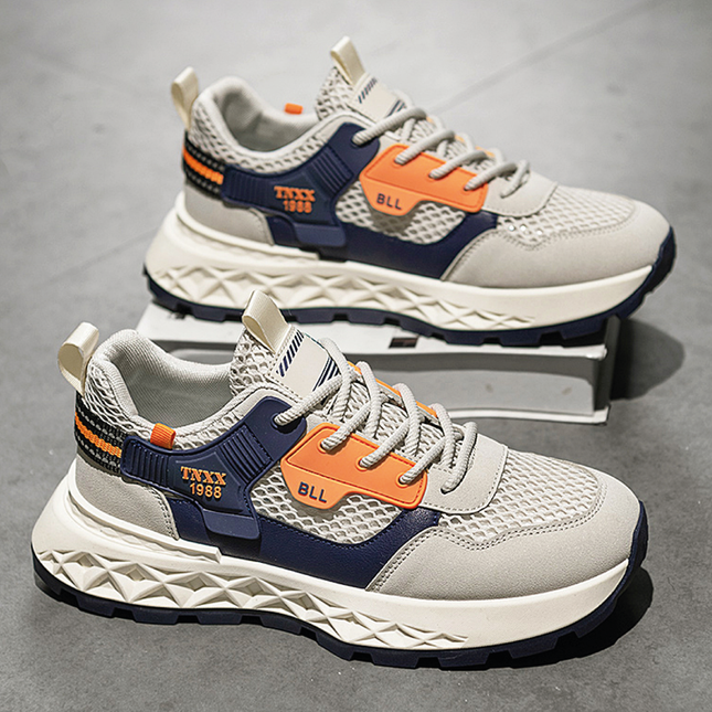 Zapatillas Hombre Zeron Naranja Moqenko