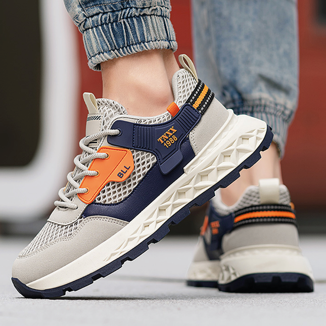 Zapatillas Hombre Zeron Naranja Moqenko